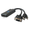 Comprehensive Connectivity Company VGA to HDMI Converter Adapter with Audio