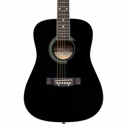 Stagg 3/4-Size Dreadnought Acoustic Guitar - Black