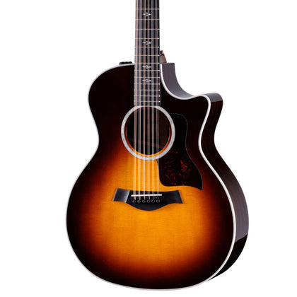 Taylor 454ce SB 12-String Acoustic-Electric Guitar - Tobacco Sunburst