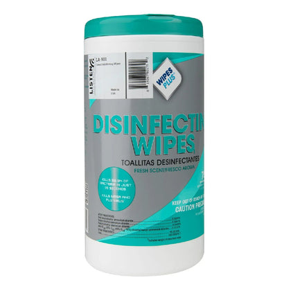 Listen Technologies Listen Disinfecting Wipes - Cylinder, 75ct