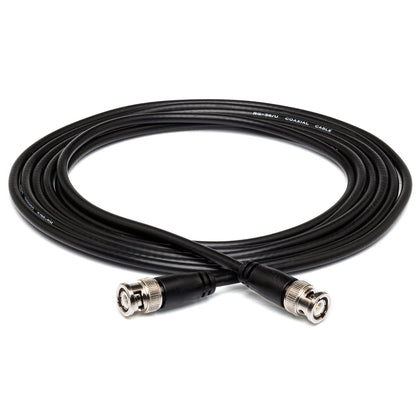 Hosa 50-ohm Coaxial Cable - BNC to Same - 25 ft.