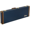 Fender Classic Series Wood Case for Stratocaster®/Telecaster® Electric Guitars - Navy Blue