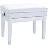 Roland RPB-400WH-US Piano Bench with Cushioned Seat - Satin White