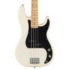 Fender Standard Precision Bass Guitar - Maple Fingerboard - Black Pickguard - Olympic White