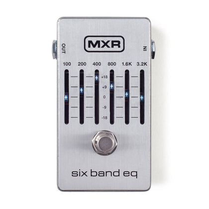 MXR® Six Band EQ Guitar Pedal