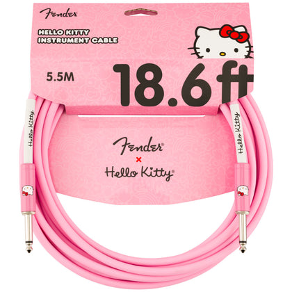 Fender® x Hello Kitty® Instrument Cable - Pink - 18.6ft