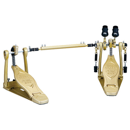 TAMA Iron Cobra 600 Limited Edition Gold Finish Twin Pedal Duo Glide Double Bass Drum Pedal