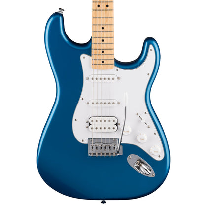 Fender Standard Stratocaster HSS Electric Guitar - Maple Fingerboard - White Pickguard - Aqua Marine Metallic