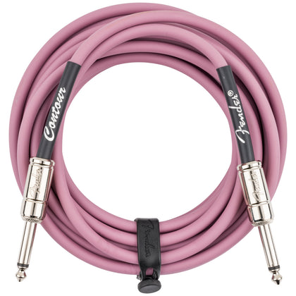 Fender Contour™ Series Instrument Cables - 18.6ft - Burgundy Mist