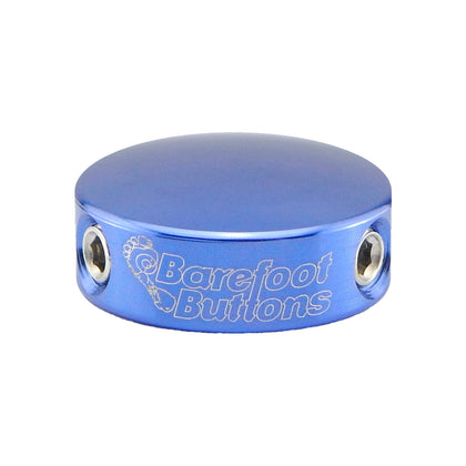 Barefoot Buttons V1 Mini Pedal Footswitch Topper - Dark Blue