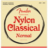 Fender Classical/Nylon Guitar Strings - Clear/Silver - Tie End - Gauges .028-.043