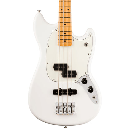 Fender Player II Mustang Bass PJ - Maple Fingerboard - Polar White