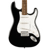 Fender Squier Affinity Series Stratocaster Mustang Electric Guitar Micro Pack w/ Gig Bag - Laurel Fingerboard - Black