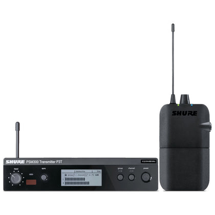 Shure PSM 300 Series Wireless In Ear Monitor System - H20 Freq Band