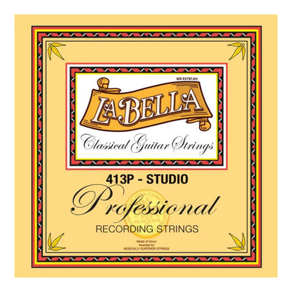 La Bella 413P Professional Studio Recording Nylon Guitar Strings - Medium Tension