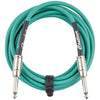 Fender Contour™ Series Instrument Cables - 10ft - Sherwood Green