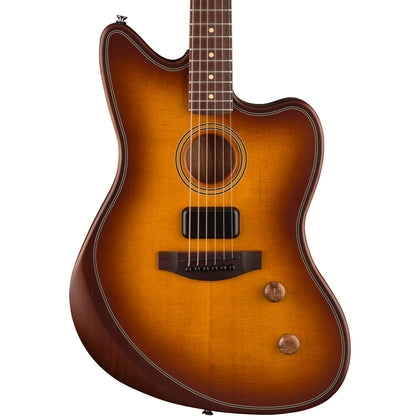 Fender Acoustasonic® Standard Jazzmaster® Acoustic-Electric Guitar - Honey Burst