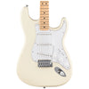 Fender Standard Stratocaster Electric Guitar - Maple Fingerboard - White Pickguard - Olympic White