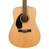 Fender CD-60S Dreadnaught Acoustic Guitar - Left-Handed - Natural