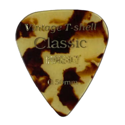 PickBoy Classic Picks - Tortoise-Shell - Cellulose - 0.50mm - 10 Pack