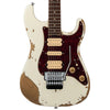 Charvel Limited Edition Super-Stock San Dimas® Style 1 HH FR RW Electric Guitar - Rosewood Fingerboard - Aged Arctic