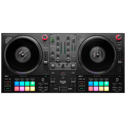 Hercules DJ DJControl Inpulse T7 2-Channel Motorized DJ Controller - Black