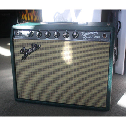 Fender Limited Edition '65 Princeton Reverb Guitar Amp w/ British Green Celstion 12-65 Speaker