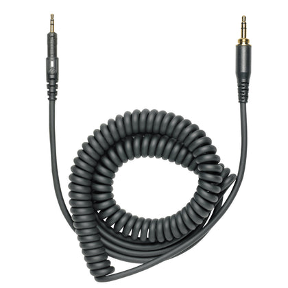 Audio-Technica Replacement Cable for M-Series Headphones - Coiled - Black