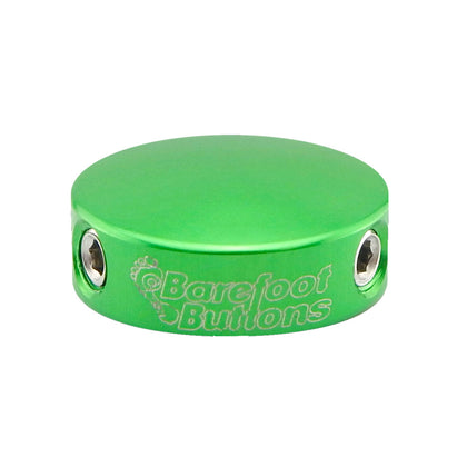 Barefoot Buttons V1 Mini Pedal Footswitch Topper - Green