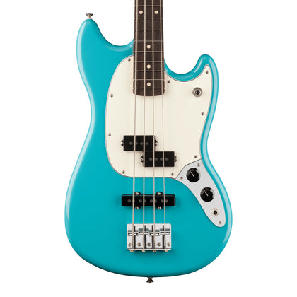 Fender Player II Mustang Bass PJ - Rosewood Fingerboard - Aquatone Blue