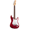 Fender Standard Stratocaster HSS Electric Guitar - Laurel Fingerboard - White Pickguard - Candy Cola