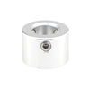 Barefoot Buttons V1 Tallboy Mini Pedal Footswitch Topper - Silver