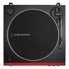 Audio-Technica AT-LP60XBT Fully Automatic Wireless Belt-Drive Turntable - Red