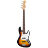 Fender Standard Jazz Bass Guitar - Laurel Fingerboard - White Pickguard - 3-Color Sunburst