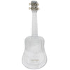 Amahi DDUK22 Soprano Ukulele - Crystal Clear Plastic