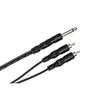 Hosa CYR-102 Y Cable - 1/4 in TS to Dual RCA - 6.5 ft.