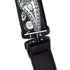 D'Addario Joe Satriani Polyester Swivel Guitar Strap - Black Paisley