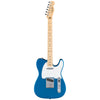 Fender Standard Telecaster Electric Guitar - Maple Fingerboard - White Pickguard - Aqua Marine Metallic