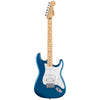 Fender Standard Stratocaster HSS Electric Guitar - Maple Fingerboard - White Pickguard - Aqua Marine Metallic