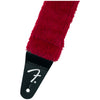 Fender Poodle Plush Strap - Red