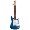 Fender Standard Stratocaster Electric Guitar - Laurel Fingerboard - White Pickguard - Aqua Marine Metallic