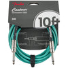 Fender Contour™ Series Instrument Cables - 10ft - Sherwood Green