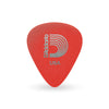 D'Addario Duralin Standard Guitar Picks - Super Light Gauge (.50mm) - 10-Pack - Red