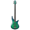 Ibanez SR Standard SR405EQM 5-String Bass Guitar - Surreal Blue Burst Gloss