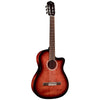 Cordoba Fusion 5 Nylon String Acoustic-Electric Guitar - Edge Burst