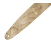 Fender Tie Dye Leather Guitar Strap - Natural