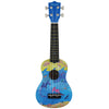 Amahi DDUK21 Soprano Ukulele -  Under the Sea Design