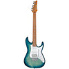 Ibanez AZ22S1FTXB AZ Series Standard Electric Guitar - Transparent Turquoise Burst