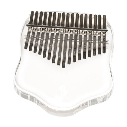 Stagg Professional Kalimba - 17 Note - Crystal Acrylic