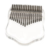 Stagg Professional Kalimba - 17 Note - Crystal Acrylic